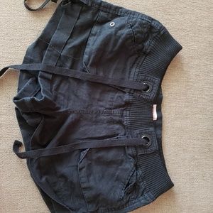 Black shorts